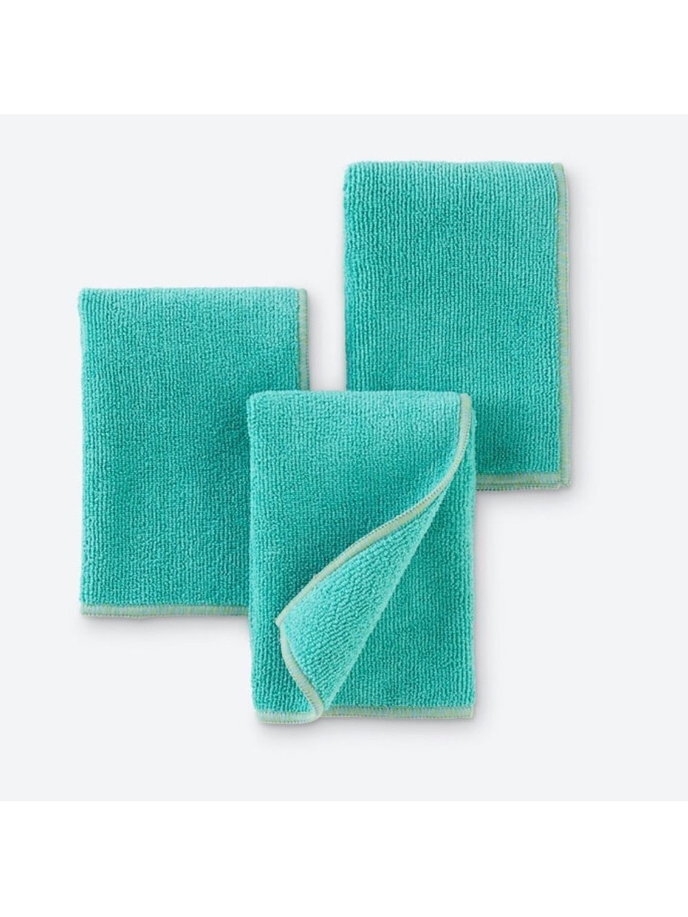 Norwex Deluxe Body and Face Cloths Set of 3 Caribbean NWT